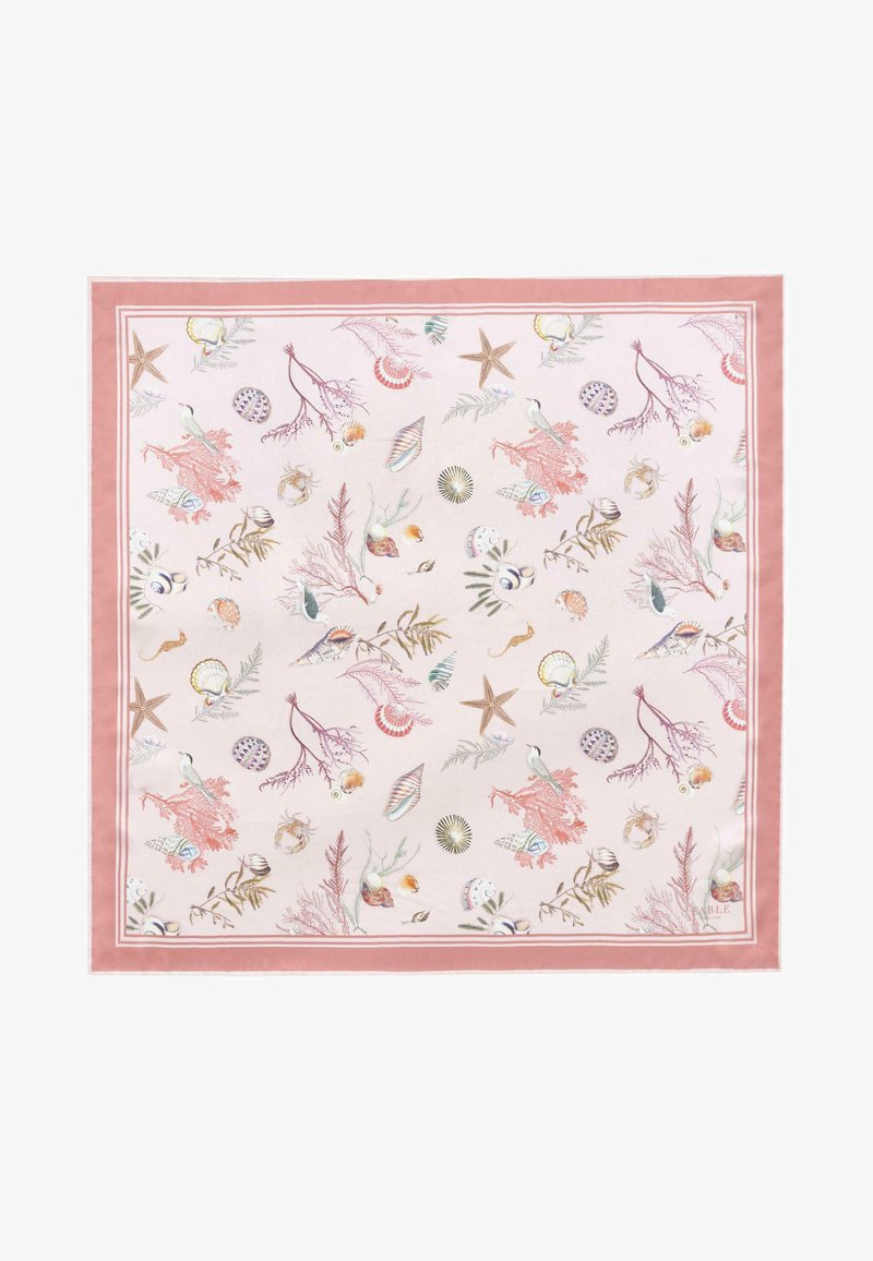 FABLE ENGLAND WHISPERING SANDS SQUARE - Schal - lotus pink