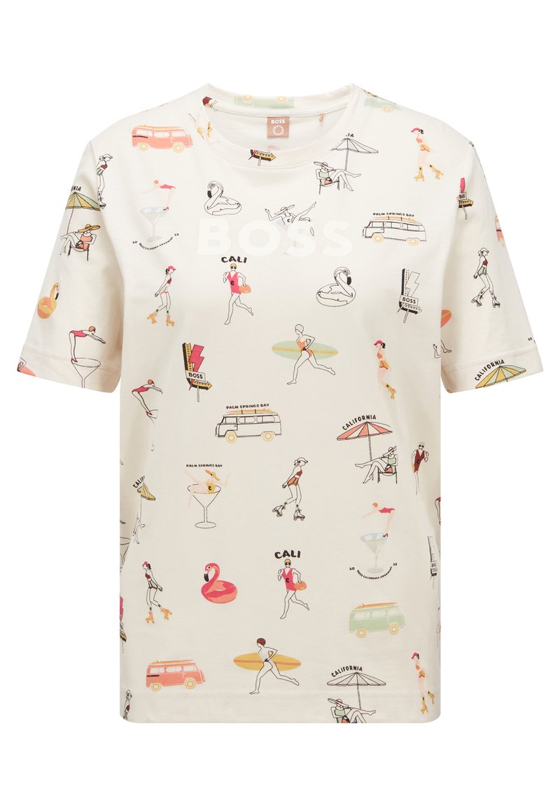 Damen T-Shirts | BOSS ECOSA T-Shirt print natural/sand - CD92704 Damen T-Shirts | BOSS ECOSA T-Shirt print natural/sand - CD92704