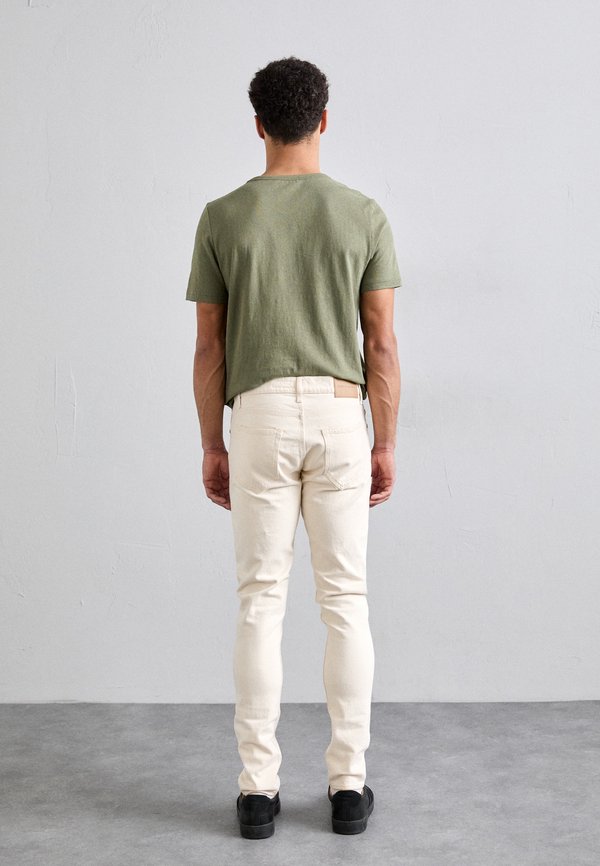 PISTOLERO - Slim fit jeans - ecru denim3