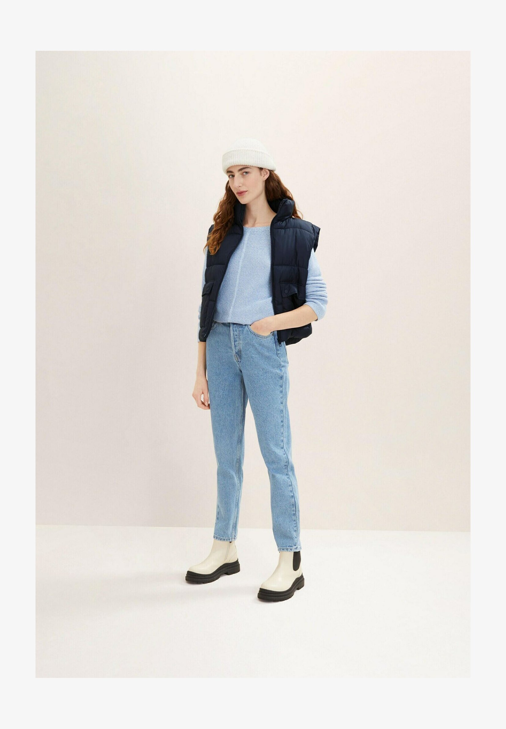 Maglione Maniche Lunghe TOM TAILOR Donna | Modello 1046521, Vestibilità Comfort, Casual Moderno | Dalla XS Alla 3XL, Tessuto Sostenibile