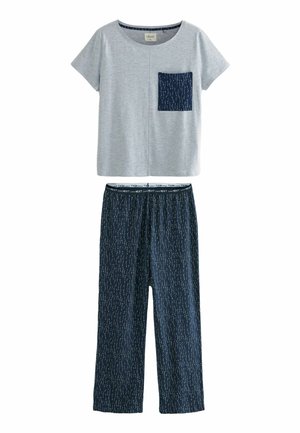 SHORT SLEEVE SET - Pijama - navy spot