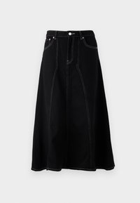 JXALEXA LONG SKIRT  - Jeansrok - black denim