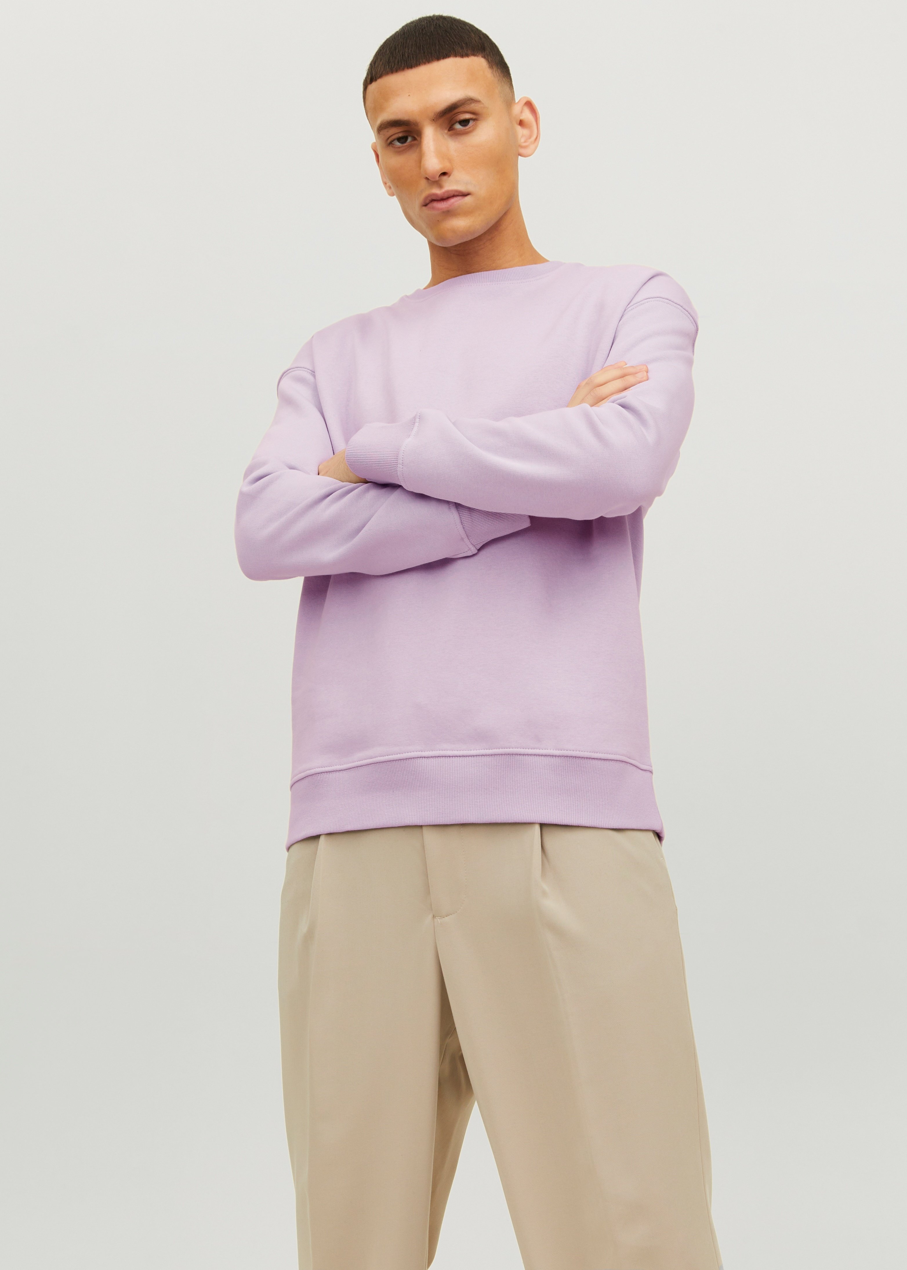 JONES Jjestar Basic Sweat Crew Neck Maglia di Tuta Uomo