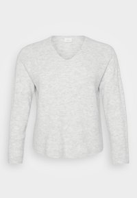 Não selecionado, light grey melange