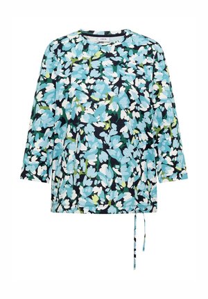 Cecil, 3/4-SLEEVE SHIRT WITH CREW NECK AND PRINT - Blouse - urban dark blue