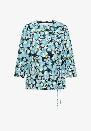 Cecil, 3/4-SLEEVE SHIRT WITH CREW NECK AND PRINT - Blouse - urban dark blue