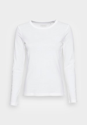 CORE CREW - Long sleeved top - white