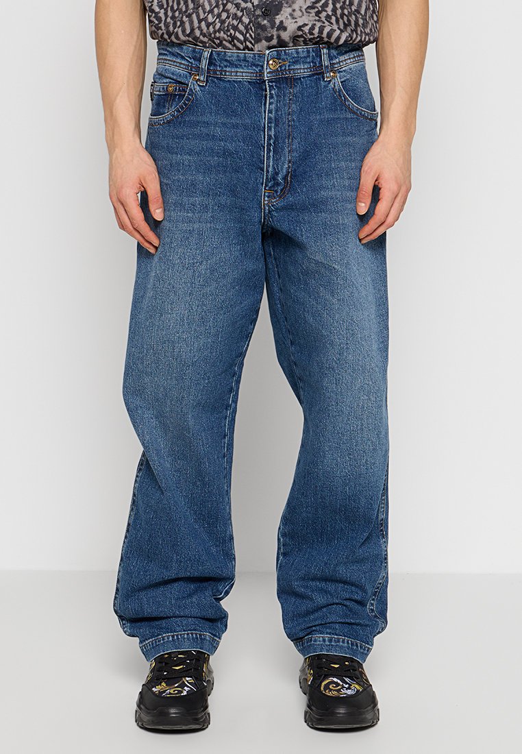 Versace Jeans Couture Relaxed fit jeans blauw Versace Jeans Couture Relaxed fit jeans blauw