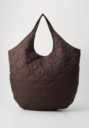 QUILTED TOTE - Urheilukassi - molé