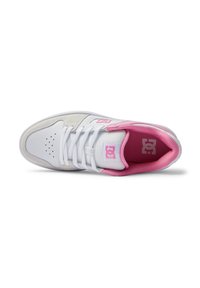 DC Shoes MANTECA 4 PLATFORM - Baskets basses - pw pink white