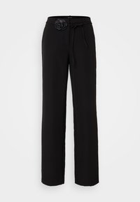 VMFLORENTINA STRAIGHT  - Pantalon classique - black