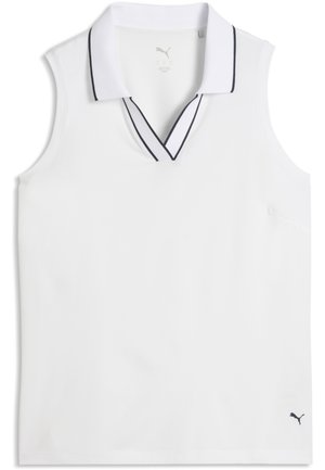 CLOUDSPUN ESSENTIALS ÄRMELLOSES - Polo - white glow