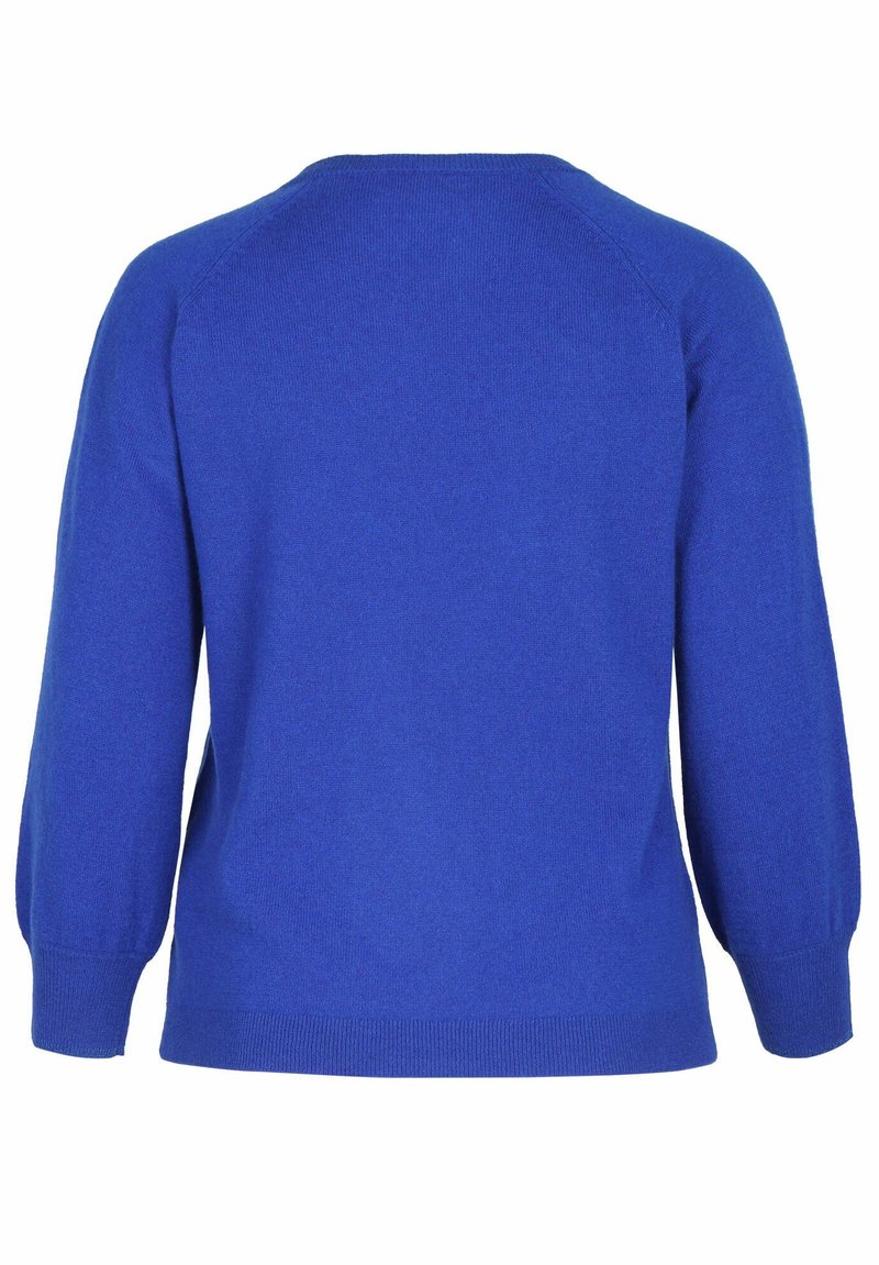 Damen Strickjacken | Promiss Strickpullover royal blue/blau - EP15330 Damen Strickjacken | Promiss Strickpullover royal blue/blau - EP15330