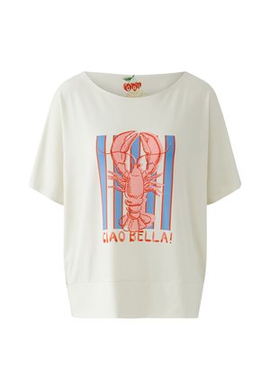 Oui, T-shirt imprimé - white red