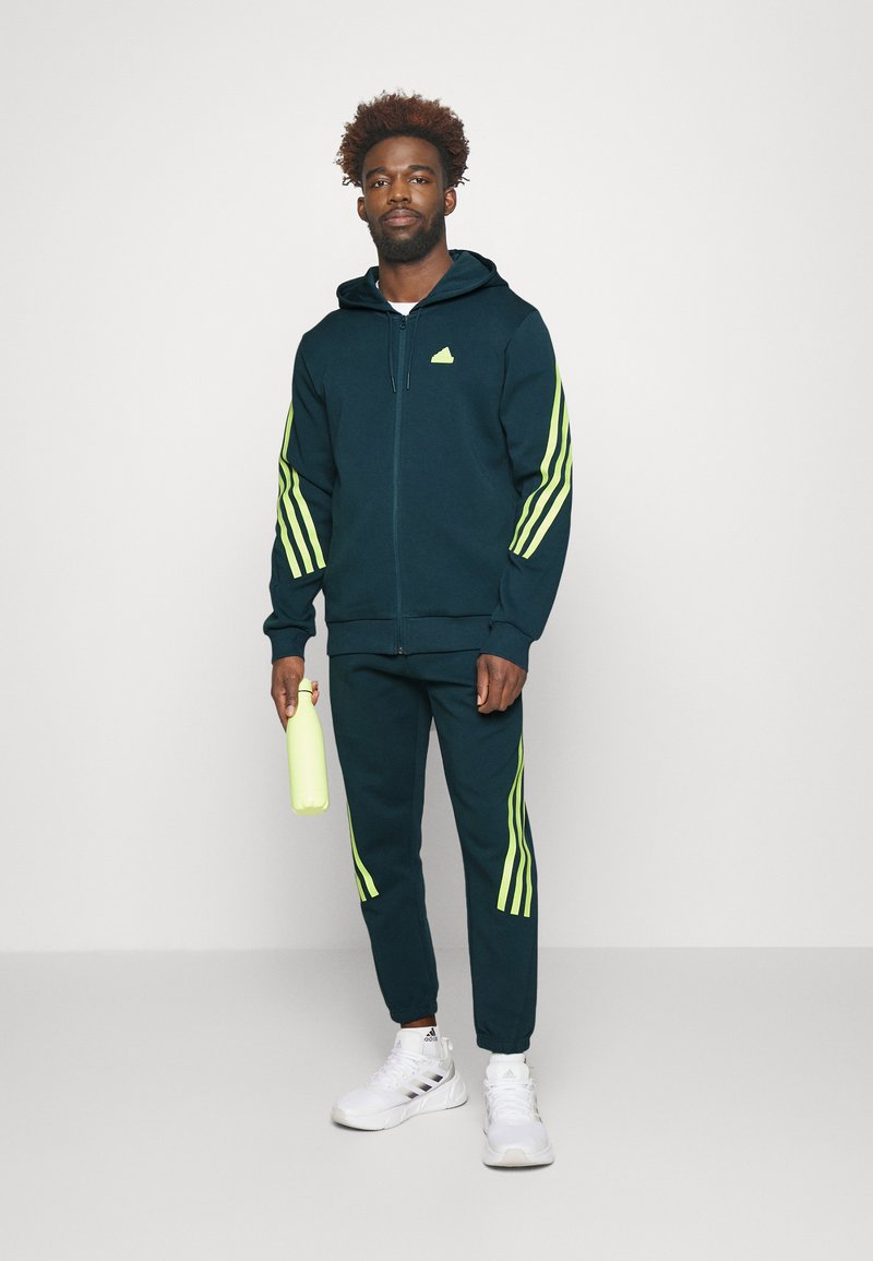 Hoodie Fleece Felpa Zip Adidas Uomo Adidas Sportswear FUTURE ICONS