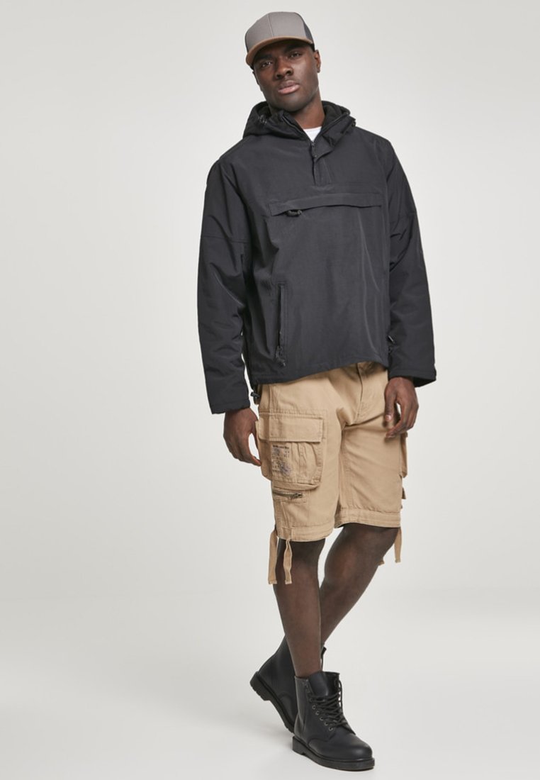 Brandit Windbreaker - black/schwarz - Zalando