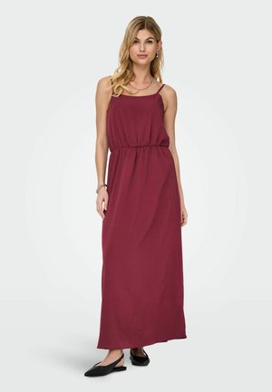 NOVA LANGES - Maxi dress - ruby wine