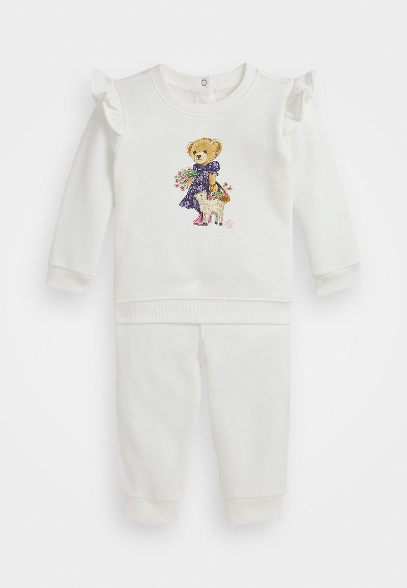 Polo Ralph Lauren POLO BEAR SWEATSHIRT TROUSER SET - Joggebukse - nevis