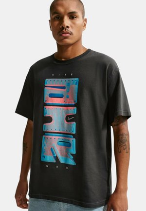 T-shirt con stampa - grey