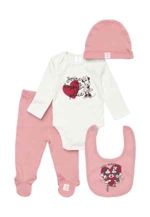 MICKEY MINNIE SET  - Mütze - weiß-rosa c