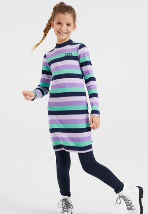 Gebreide jurk - multi-coloured