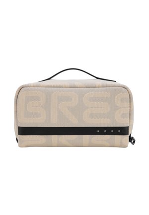 Bree UNISEX  THE ESSENTIALS SECTA - Neceser - beige   black
