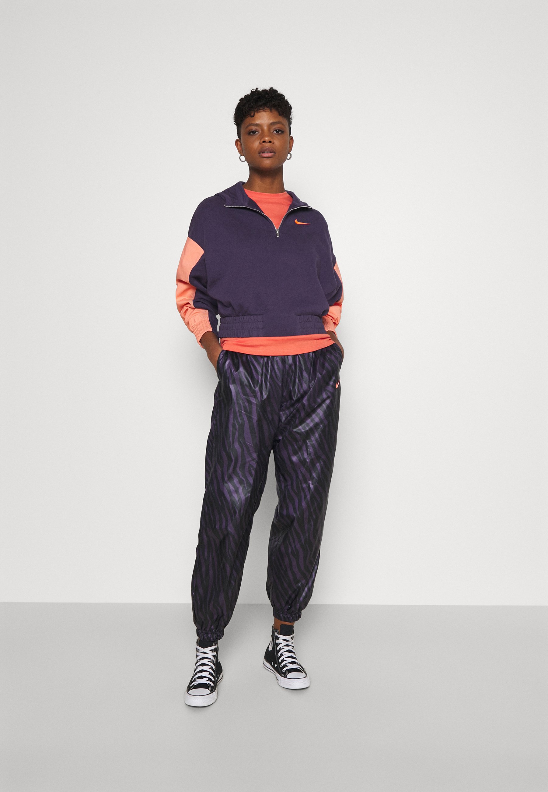 nike hoodie with 3 checks