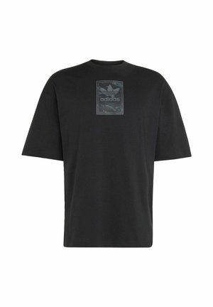 adidas Originals, ADIDAS ORIGINALS CAMO TEE TONGUE LABEL T-SHIRT - T-shirt imprimé - black