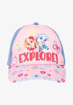 Paw Patrol PAW PATROL FÜR SKYE - EXPLORE BASE - Cappellino - blau rosa