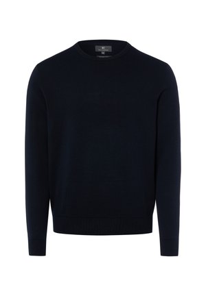 Nils Sundström, NILS SUNDSTRÖM STRICKPULLOVER - Strickpullover - marine