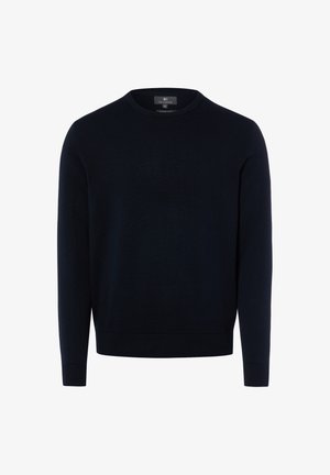 Nils Sundström, NILS SUNDSTRÖM STRICKPULLOVER - Pullover - marine