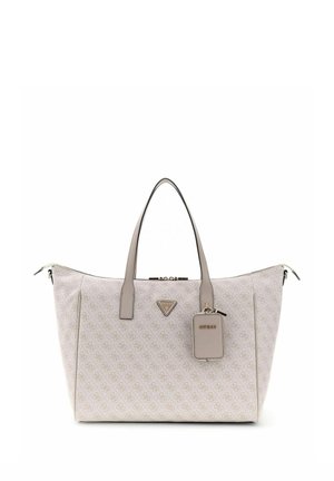 Guess, LATONA TRAVEL CARRYON TOTE - Veľká kabelka - bone logo