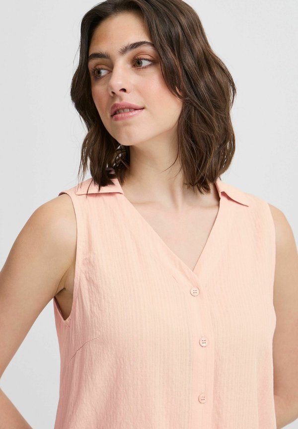 FRVINA - Button-down blouse - rose smoke2