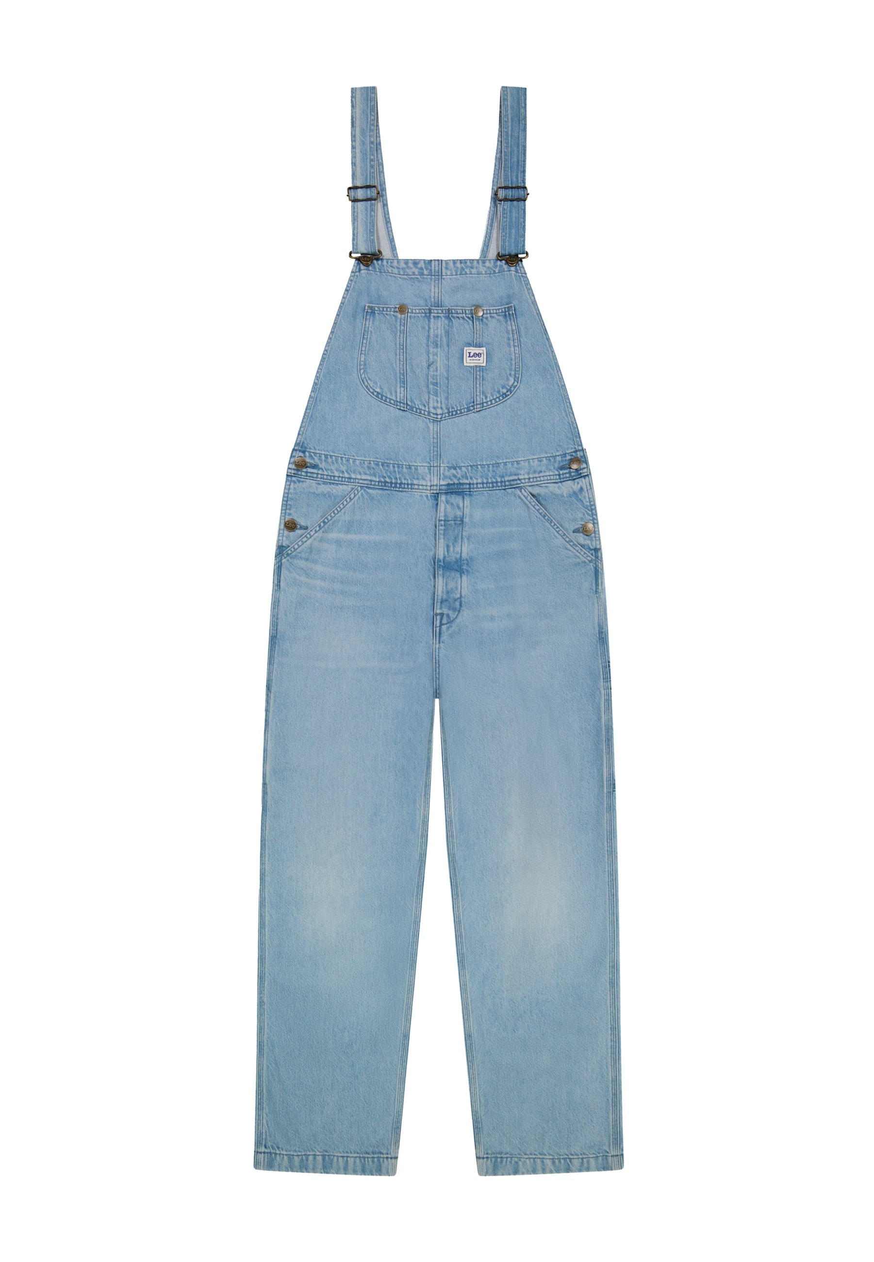 Lee BIB - Denim Dungarees - blue/blue denim - Zalando.co.uk
