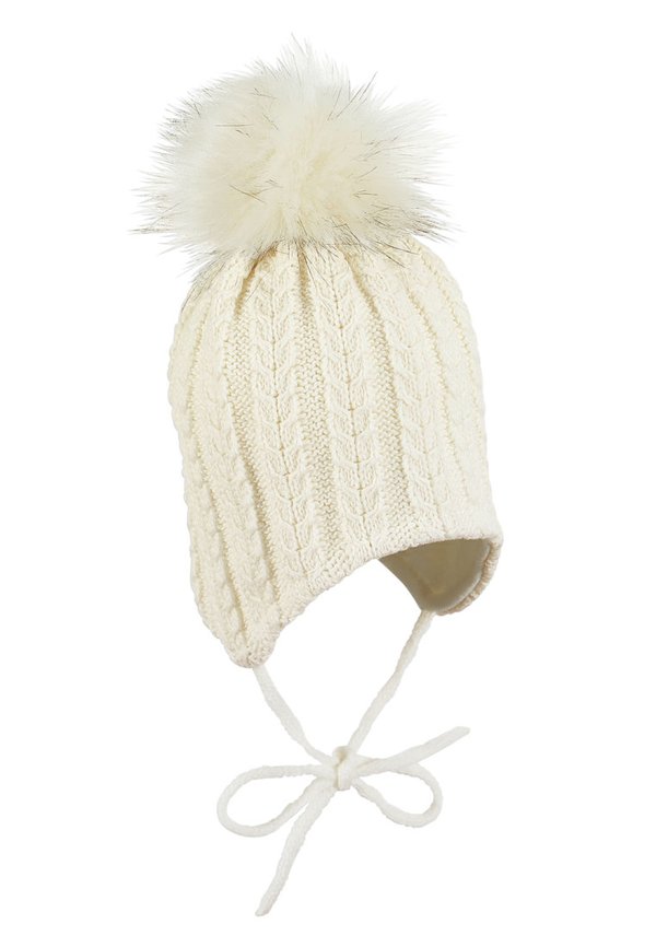 Knitted hat - Mütze - ecru