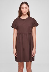 Urban Classics - EMPIRE VALANCE - Freizeitkleid - brown Thumbnail-Bild 1