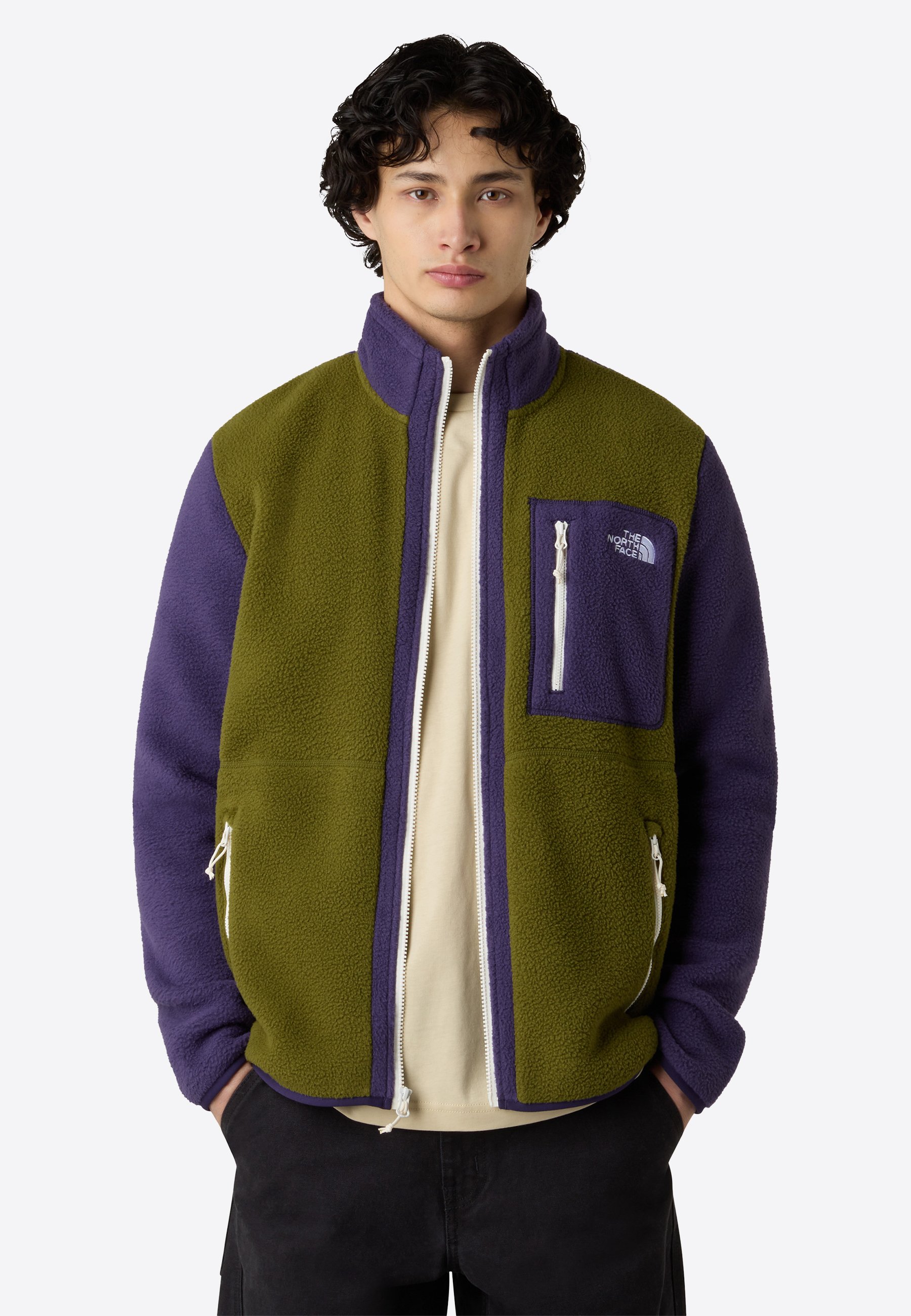 The North Face YUMIORI FULL ZIP - Giacca in pile - forest olive