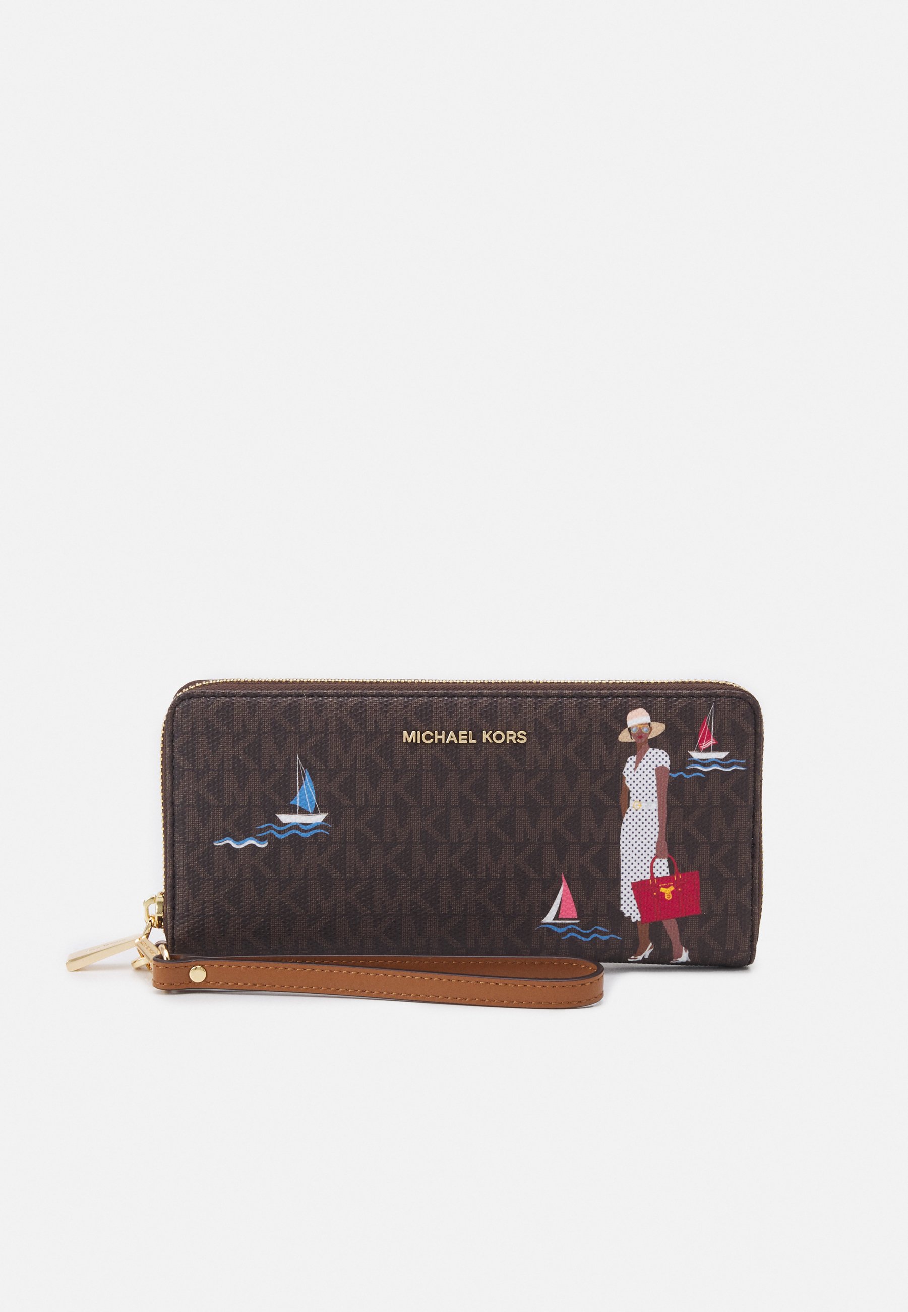 portafoglio michael kors jet set travel continental