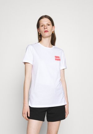 DIBIUSA - Print T-shirt - white