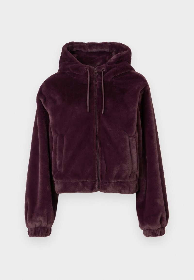 JDY Winterjas (rood)paars