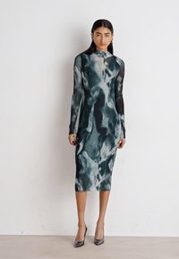 Calvin Klein GEO STILETTO - Aukštakulniai - black