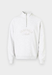 JORBLEECKER BRANDING HIGH NECK  - Mikina - bright white melange