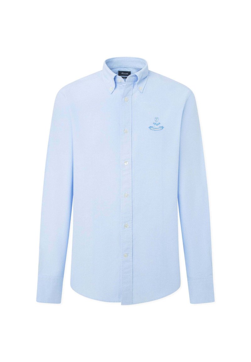 horizon blue dress shirt Horizon in Navy  Buttercloth
