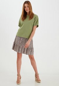 b.young BYMmjoella - Mini skirts  - rose tan mix