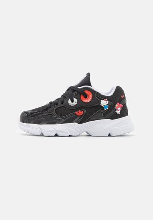 ADIDAS ASTIR UNISEX - Tenisky - core black/footwear white/vivid red