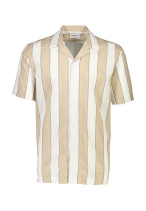 STRIPED SHIRT - Camicia - sand
