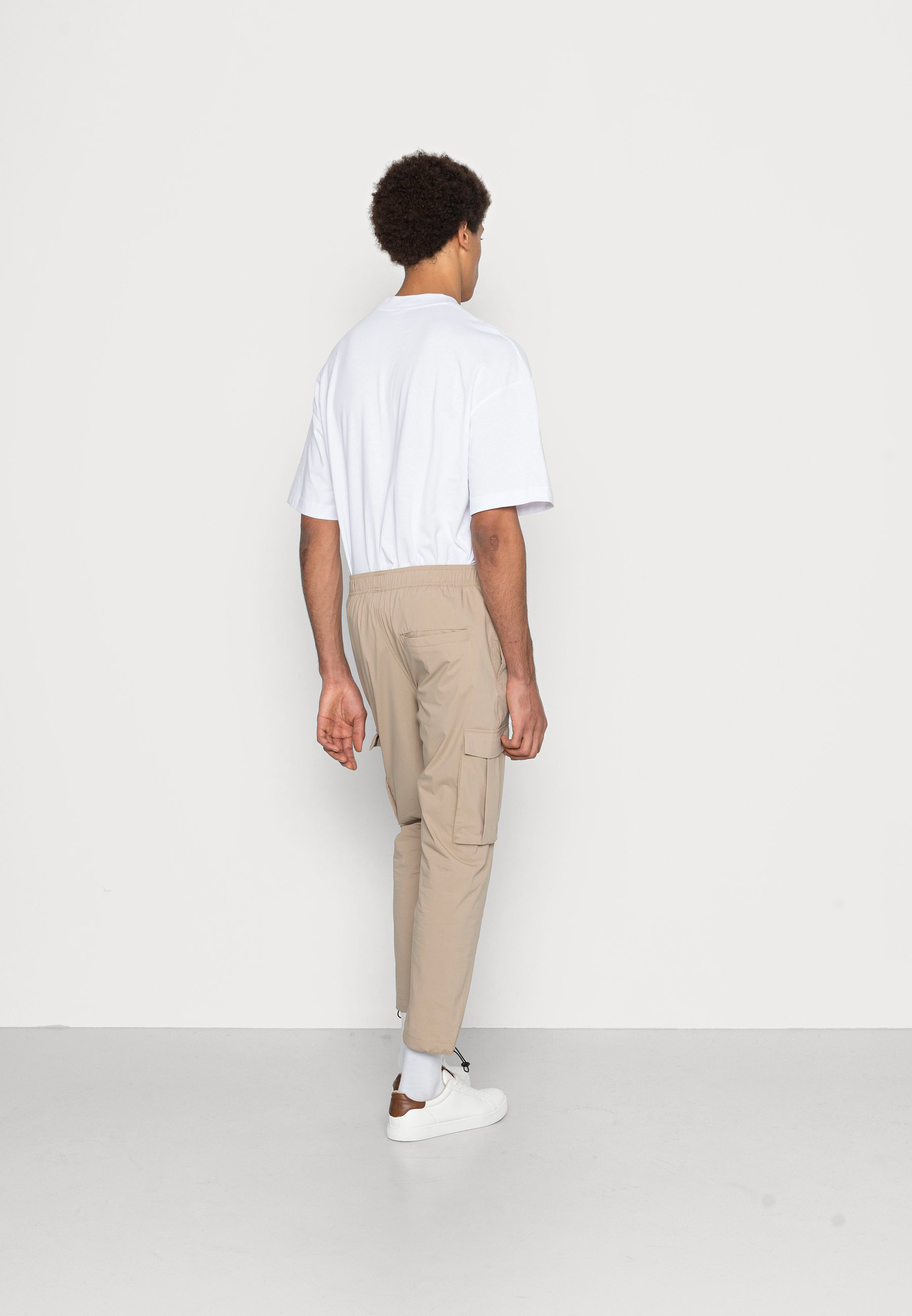 Jack\u0026jones Pants Studio Gordon Tech Cargo Trousers - Men - Grey - XL