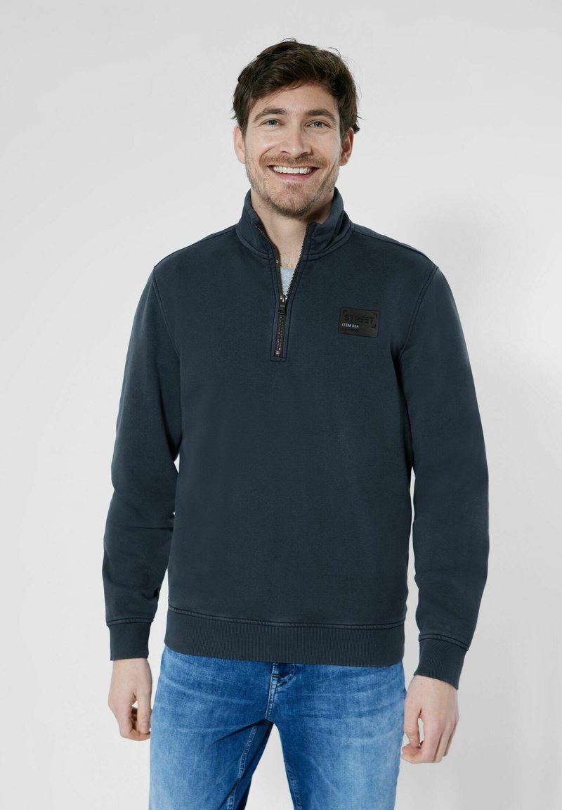 Street One Blue Polyester Sweatshirt main image 0