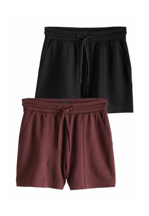 REGULAR FIT - 2 PACK   - Shorts - black berry