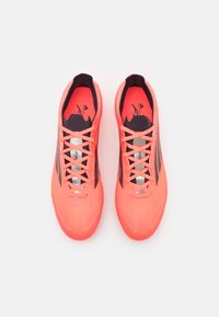 adidas Performance F50 PRO FIRM GROUND - Jalkapallokengät kiinteälle alustalle - turbo/aurora black/platin metallic